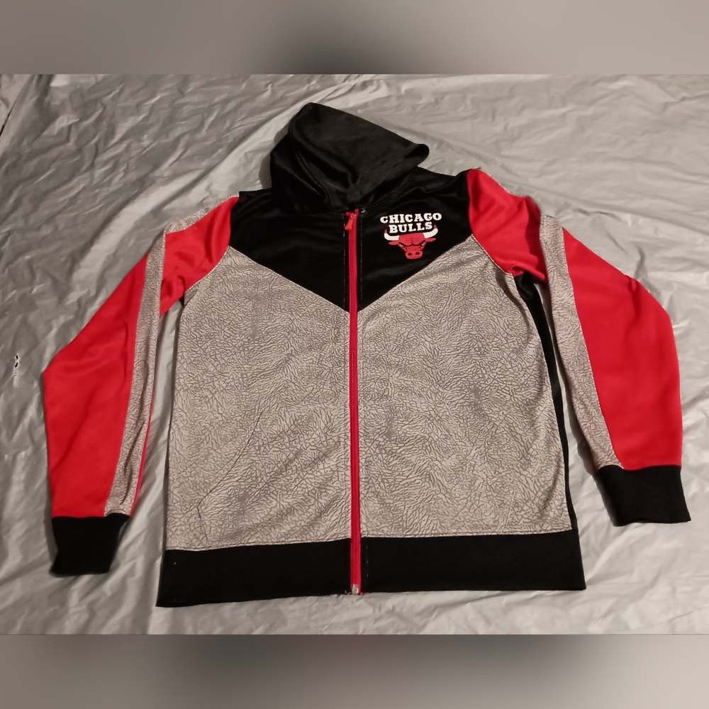 Chicago Bulls Jacket Zipper Size M